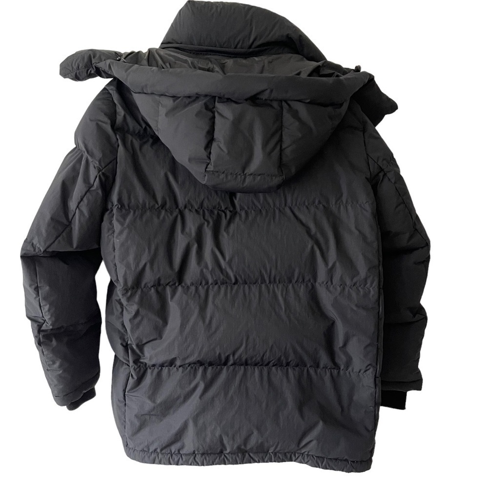 ❌SOLD ❌Aritzia Wilfred Free Archive Parka Hooded, quilted down parka black - Picture 7 of 16